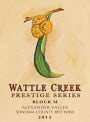 Wattle Creek Prestige Series Block M 2015  Front Label