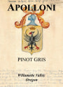 Apolloni Vineyards Pinot Gris 2008  Front Label