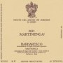 Marchesi di Gresy Barbaresco Martinenga (375ML half-bottle) 2021  Front Label