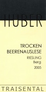 Markus Huber Berg Trocken beerenauslese Riesling 2005  Front Label