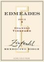 Edmeades Gianoli Vineyard Zinfandel 2013  Front Label