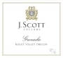 J. Scott Grenache 2011  Front Label
