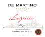 De Martino Legado Reserva Cabernet Sauvignon Malbec 2010 Front Label