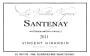 Vincent Girardin Santenay Vieilles Vignes Rouge 2011  Front Label