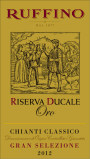 Ruffino Chianti Classico Ducale Oro Gran Selezione Riserva 2012 Front Label