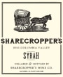 Owen Roe Sharecropper's Syrah 2013  Front Label