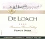 DeLoach Green Valley Pinot Noir 2005  Front Label