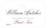 William Hatcher Wines Pinot Noir 2014  Front Label