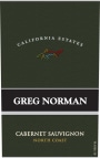 Greg Norman Estates North Coast Cabernet Sauvignon 2015  Front Label