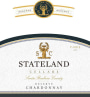 Stateland Cellars Reserve Chardonnay 2015  Front Label