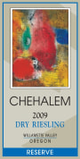 Chehalem Reserve Dry Riesling 2009  Front Label