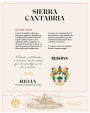 Sierra Cantabria Rioja Reserva 2013  Front Label