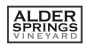 Alder Springs Vineyard Signature Syrah 2012  Front Label