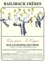 Railsback Freres Cuvee Speciale Le Carignan 2018  Front Label