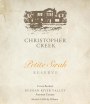 Chirstopher Creek Reserve Petite Sirah 2014  Front Label