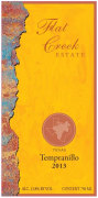 Flat Creek Estate Tempranillo 2013 Front Label
