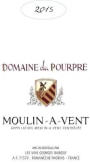 Duboeuf Domaine du Pourpre Moulin-a-Vent 2015  Front Label