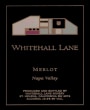 Whitehall Lane Napa Valley Merlot 2001 Front Label