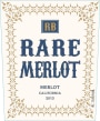 Rare Wines Merlot 2013  Front Label