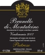 Pietroso Brunello di Montalcino 2007  Front Label