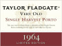 Taylor Fladgate  Very Old Single Harvest Port 1964  Front Label