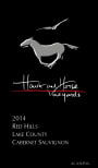 Hawk and Horse Vineyards Cabernet Sauvignon 2014  Front Label