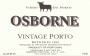 Osborne Vintage Port 2003  Front Label