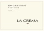 La Crema Sonoma Coast Pinot Noir (375ML half-bottle) 2020  Front Label