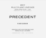 Precedent Mule Plane Vineyard Carignan 2017  Front Label