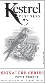 Kestrel Vintners Signature Series Petit Verdot 2013 Front Label