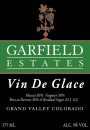 Garfield Estates Vineyard and Winery Vin de Glace 2013 Front Label