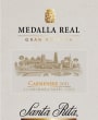 Santa Rita Medalla Real Gran Reserva Carmenere 2011 Front Label