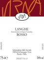 Virna Borgogno Langhe Rosso 2013  Front Label