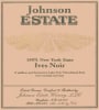 Johnson Estate Winery Ives Noir 2011  Front Label