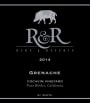 Eberle Rare & Reserve Cocavin Vineyard Grenache 2014  Front Label