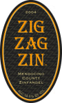 Zig Zag Zin Zinfandel 2004  Front Label