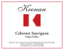Keenan Napa Valley Cabernet Sauvignon (375ML half-bottle) 2022 Front Label