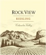 Rock View Riesling 2016  Front Label