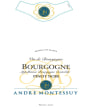 Andre Montessuy Bourgogne Pinot Noir 2012  Front Label