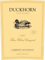 Duckhorn Three Palms Vineyard Cabernet Sauvignon 2017  Front Label