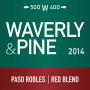 Waverly & Pine Red Blend 2014  Front Label