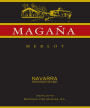 Vina Magana Merlot 2011  Front Label
