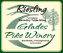 Glades Pike Winery Semi-Dry Riesling 2013 Front Label