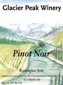 Glacier Peak Winery Estate Pinot Noir 2014  Front Label