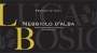 Luca Bosio Nebbiolo d'Alba 2015  Front Label