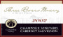 Three Rivers Champoux Vineyard Cabernet Sauvignon 2002 Front Label