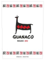 Guanaco Malbec 2012 Front Label
