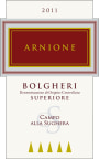 Campo alla Sughera Arnione Bolgheri Superiore 2011  Front Label