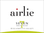 Airlie Seven 2015  Front Label