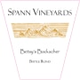 Spann Vineyards Betsys Backacher White 2008  Front Label